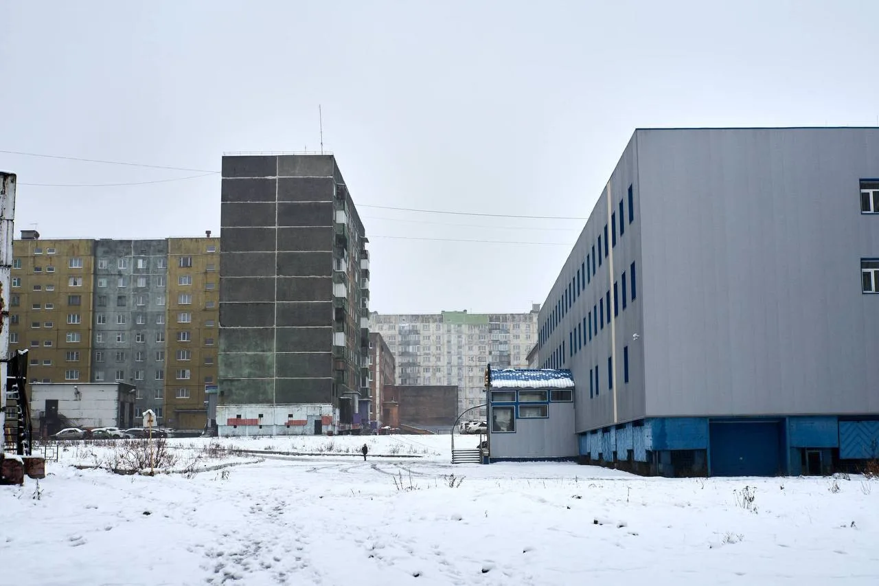 ❄️ Снег на месте, зима не за горами.