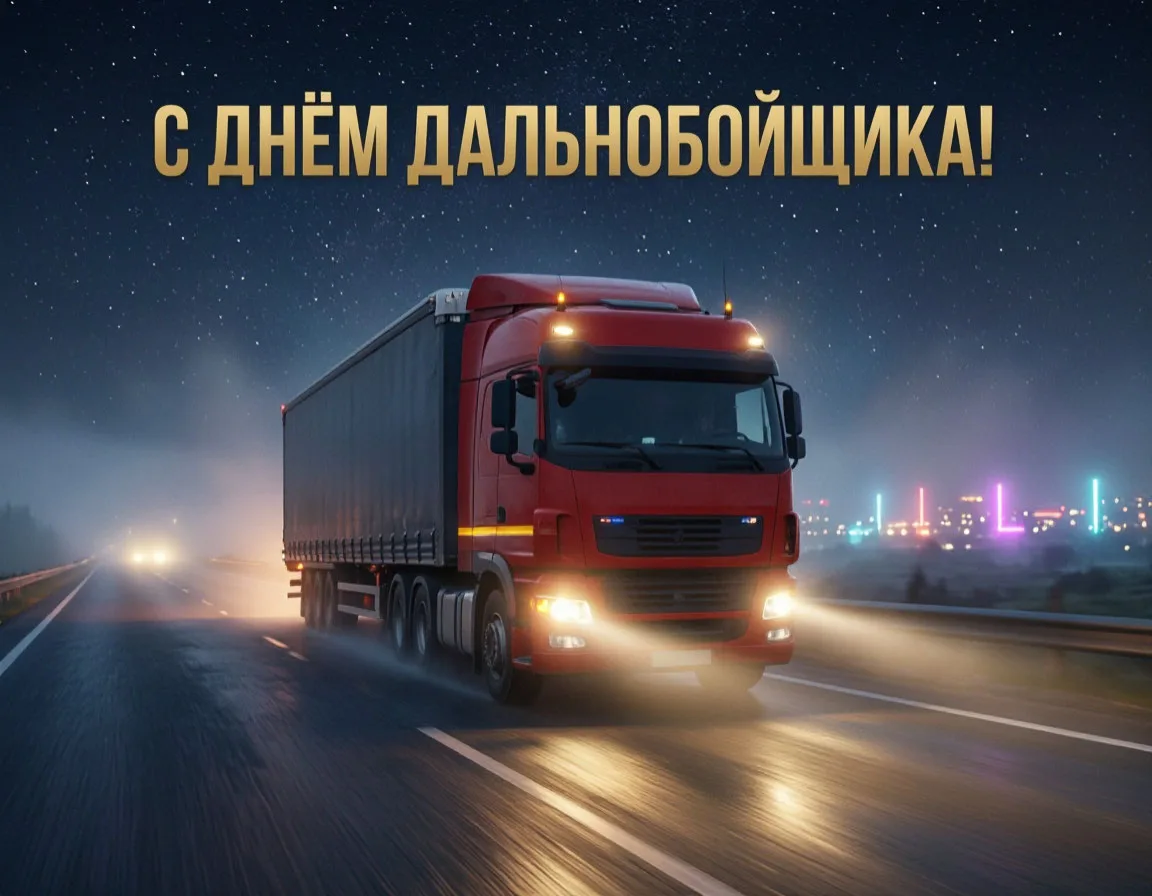 ✅29 августа - День дальнобойщика в России.