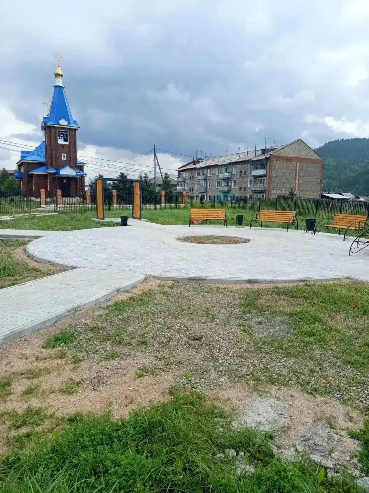 🌳В Татаурово открылось обновлённое общественное пространство