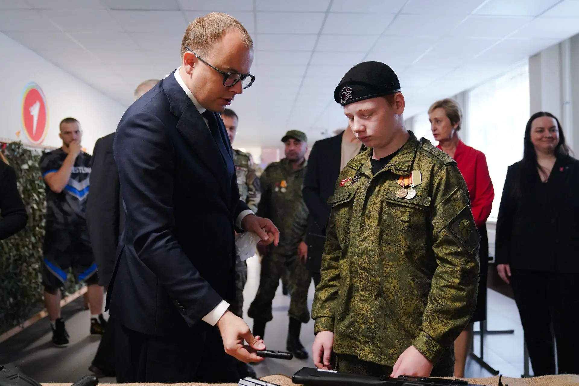 Юнармейцы школы № 134 имени С. В. Дудко презентовали итоговый проект площадки начальной...