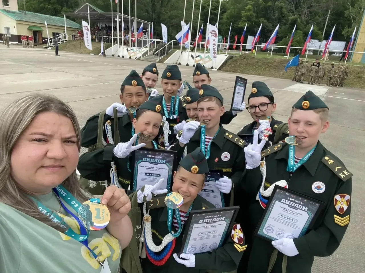 Шагом марш, победители!