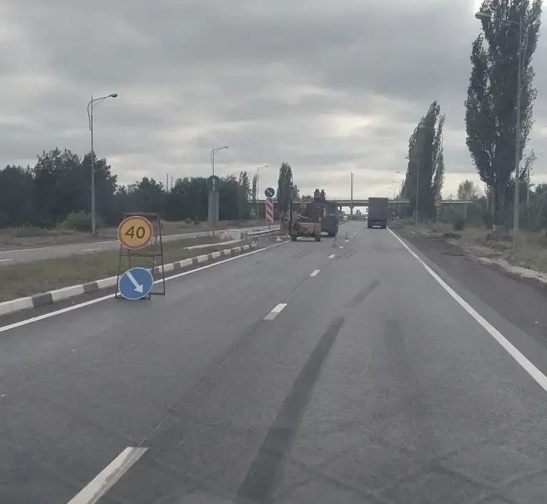 ❌На развороте в районе Бабанинки устанавливают ограждение