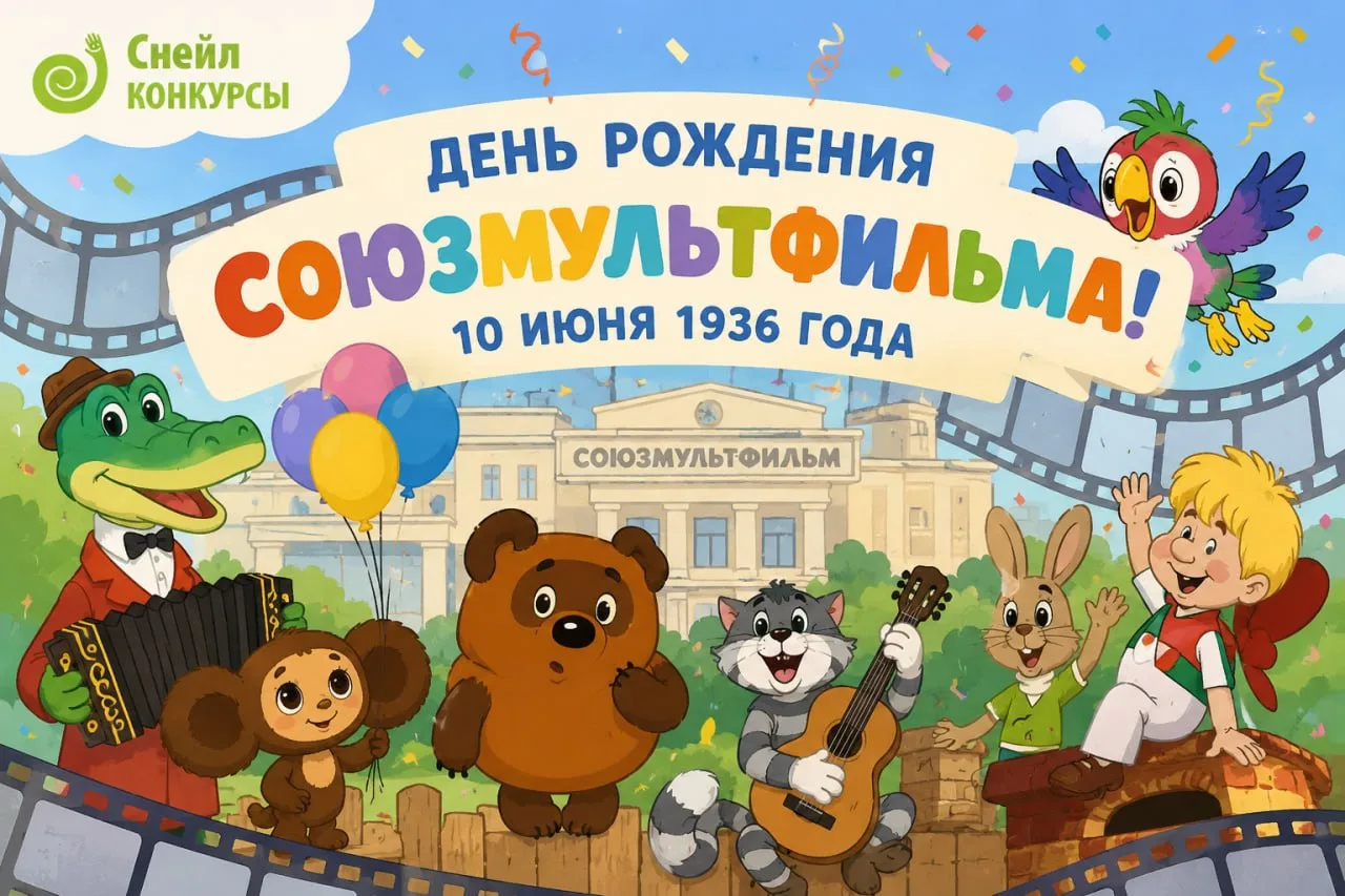 🎬 10 июня — день рождения «Союзмультфильма»

Сегодня одной из самых известных анимационных студий с