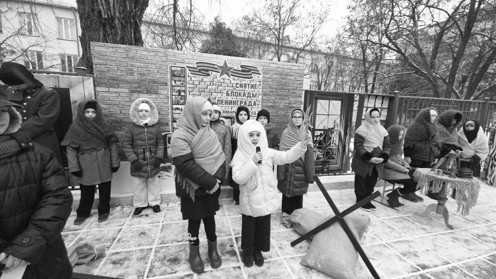 125 грамм памяти: наша школа в акции «Блокадный хлеб» 🕯️🍞  27 января, в День полного освобождения Ле