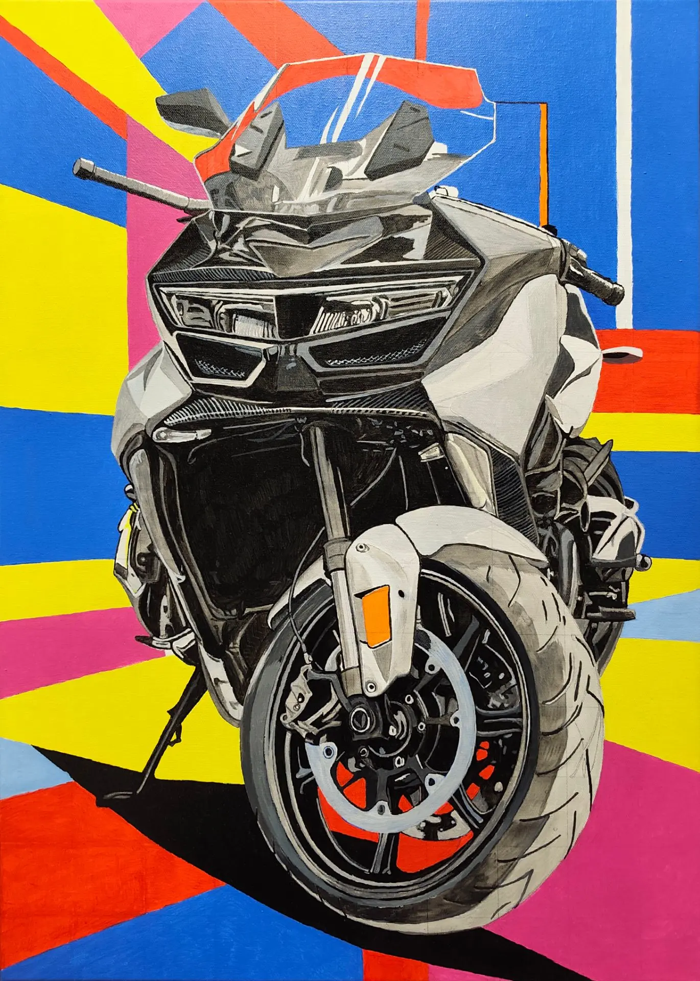 🏍️ Итак, друзья, можно выдохнуть — достаточно долгий этап «уничтожения белого» в карти...