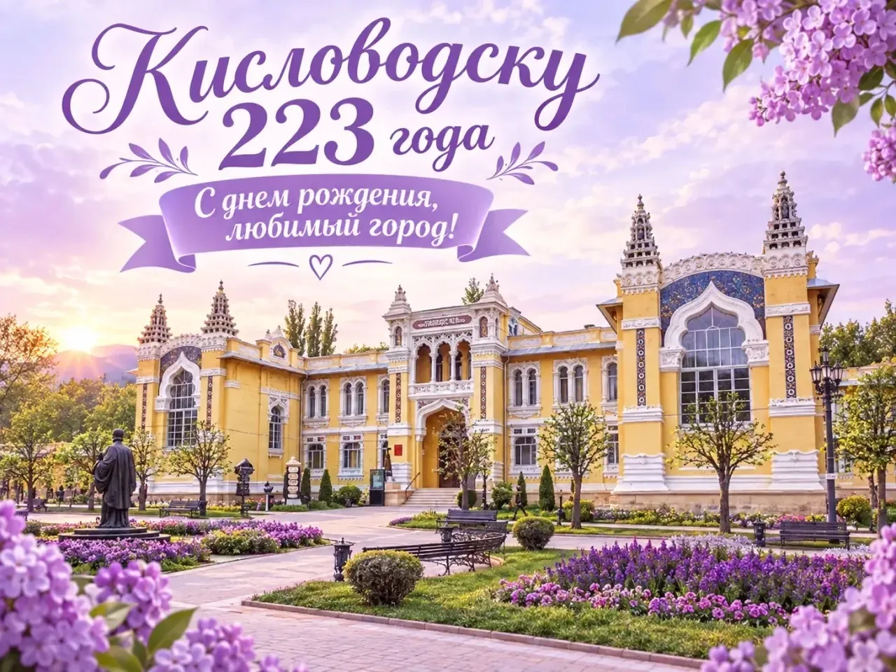 С Днём рождения, любимый Кисловодск!
