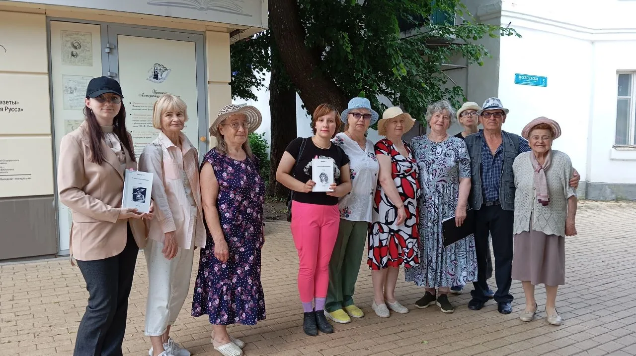 #Литературный_киоск_Старой_Руссы
#Андреева_Галина_Сергеевна

Сегодня гостем "Литературной среды" был
