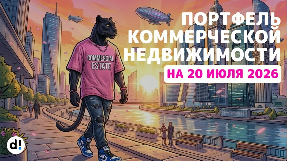 💼 Первые ₽50 000 в фондах коммерческой недвижимости. Портфель «Бетонное казино»

Пришло время посмо