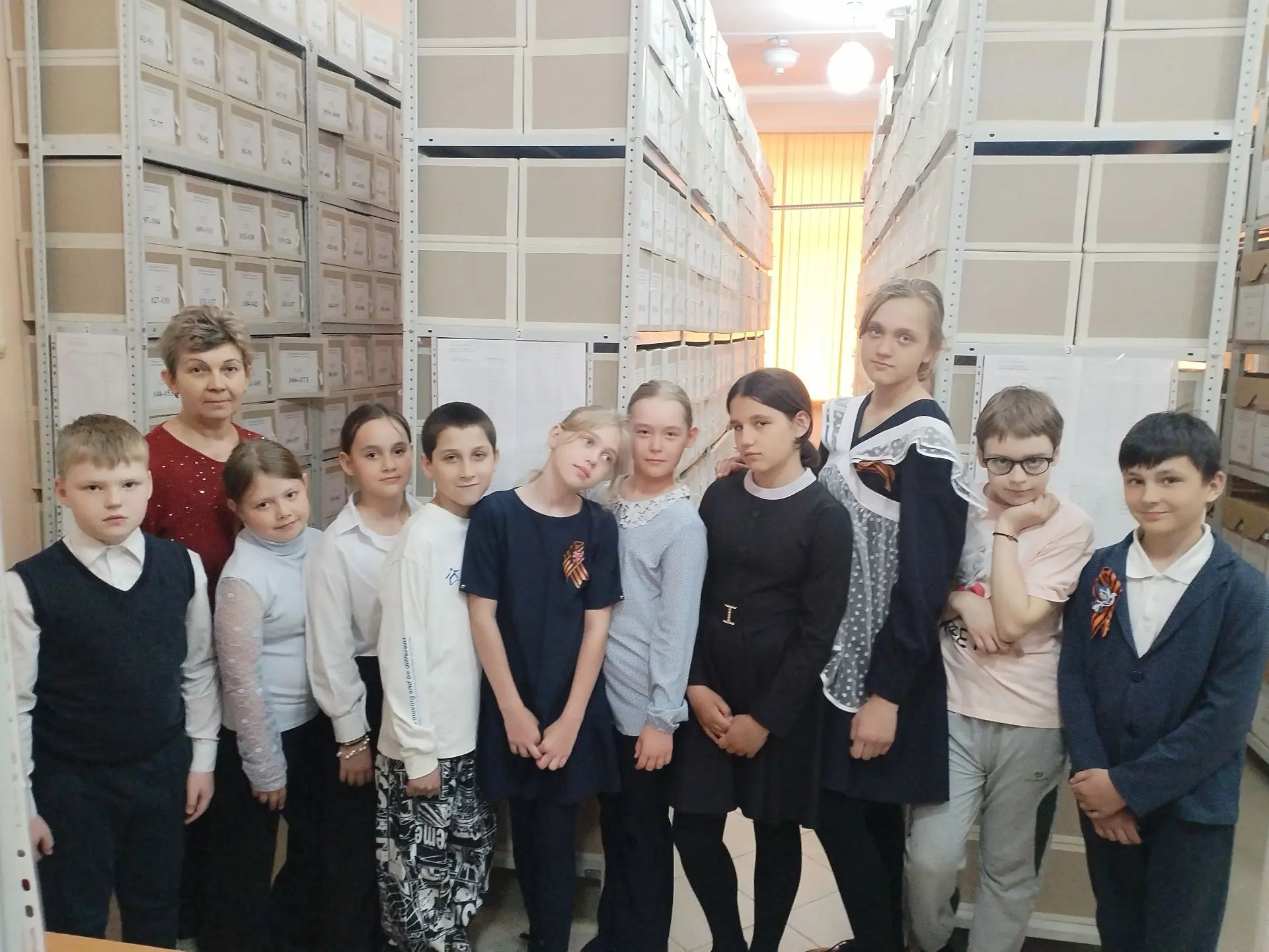12 мая учащиеся объединения "Моя малая Родина" побывали в МКУ"Архив города Черемхово". ...