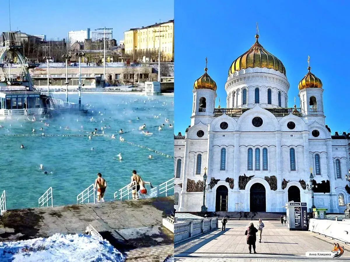 💦🤩Легендарный бассейн «Москва» — самый большой открытый плавательный бассейн в СССР и...