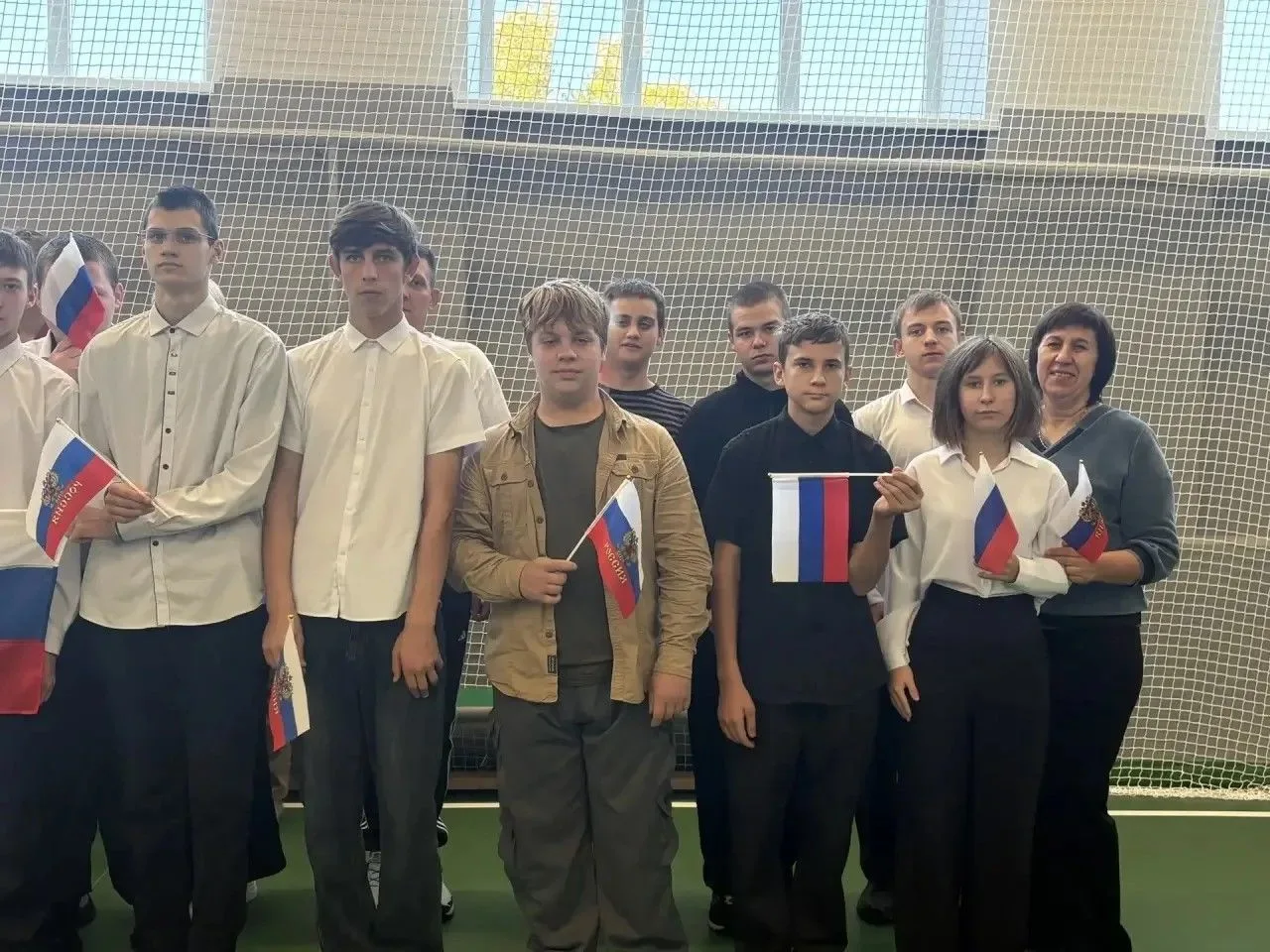 🇷🇺Сегодня, 30 сентября, в МБОУ Купинской школе-интернате №1 прошла торжественная лине...