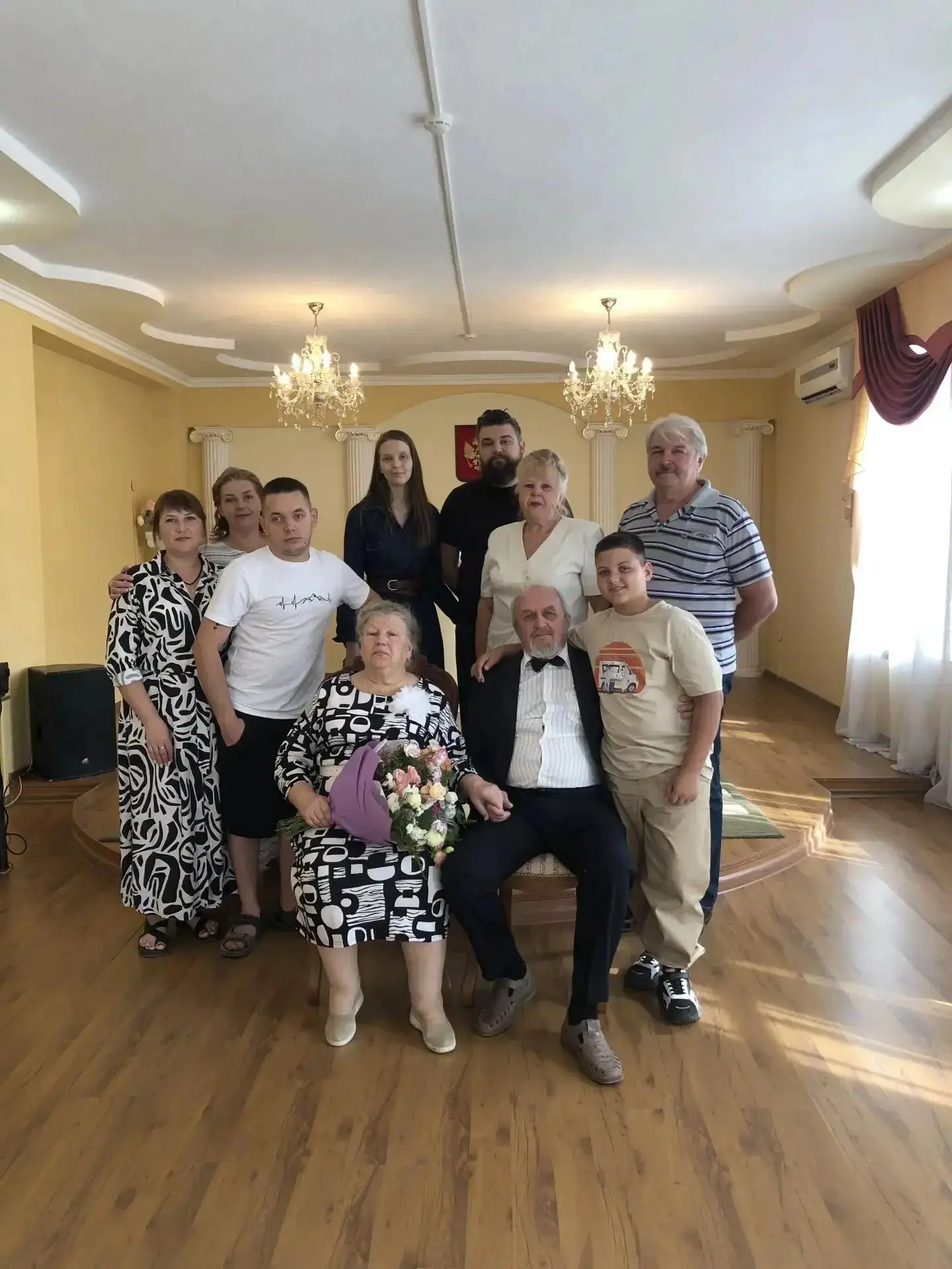 Семья Диденко из Ленинградского округа отмечает 50 лет совместной жизни! 🥂