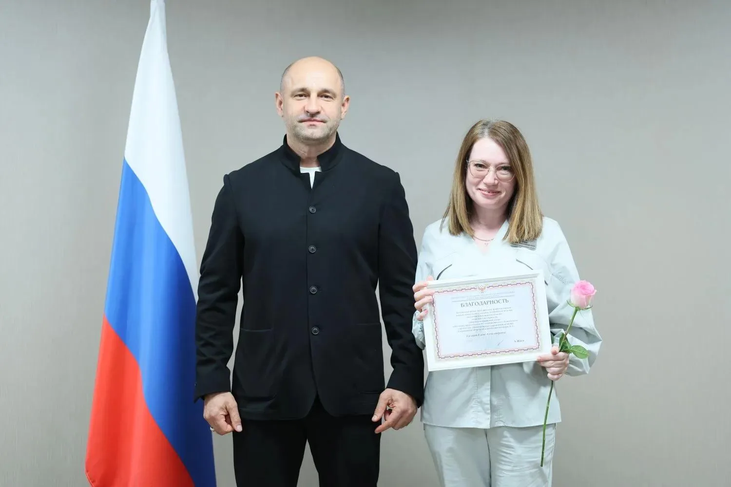 📌 Накануне профессионального праздника медиков полномочный представитель президента Российской Феде