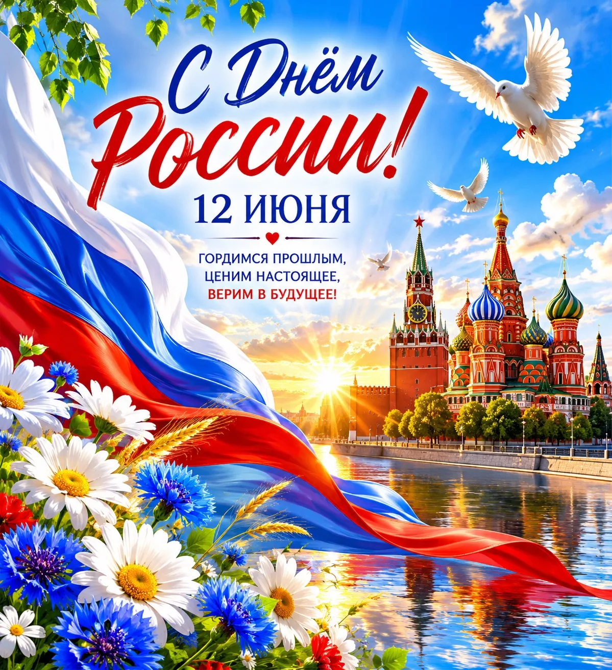 Уважаемые коллеги, учащиеся и родители!

Администрация лицея искренне поздравляет вас с Днём России!