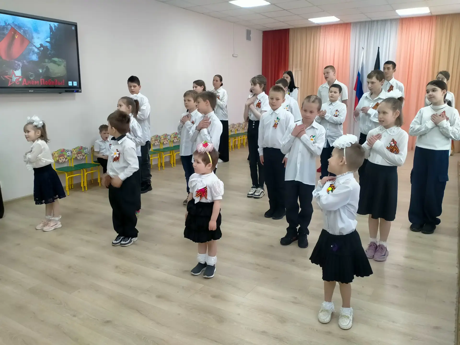 Праздничное мероприятие в Шахтерске ко Дню Победы и Дню Республики  В рамках партийного проекта «Кре