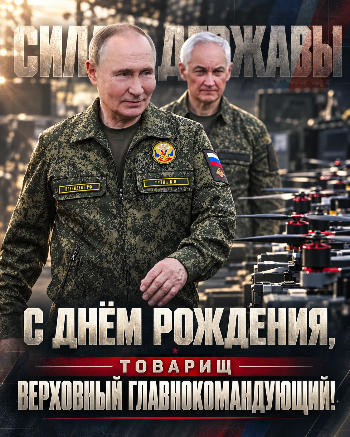 Во главе армии – во главе государства 🇷🇺