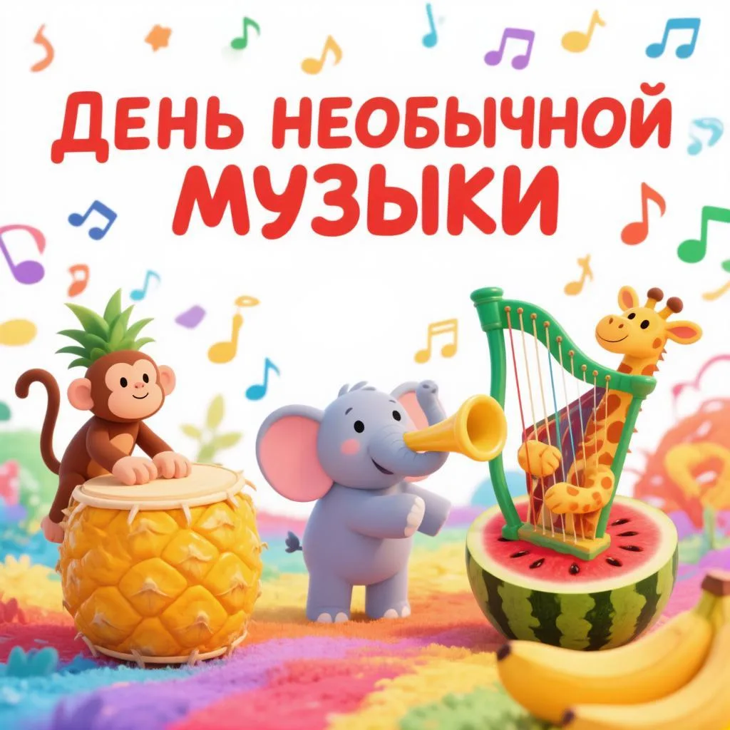 🎶 День необычной музыки: когда творчество звучит в каждом доме!
