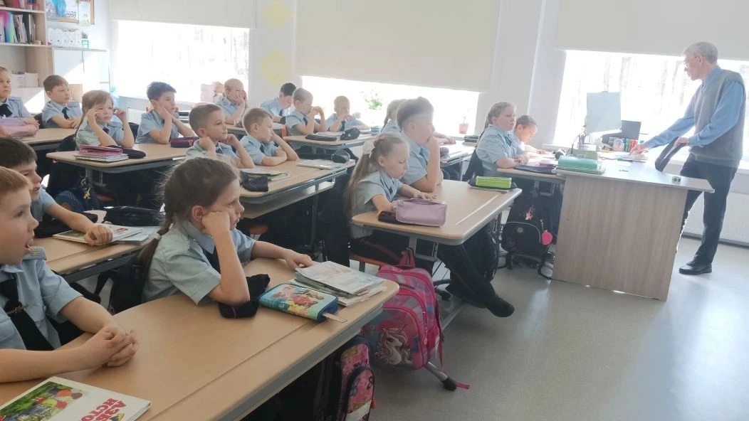 📚 Сегодня наши первоклассники стали участниками музейного урока!  В рамках завершения трека «Орлёнок