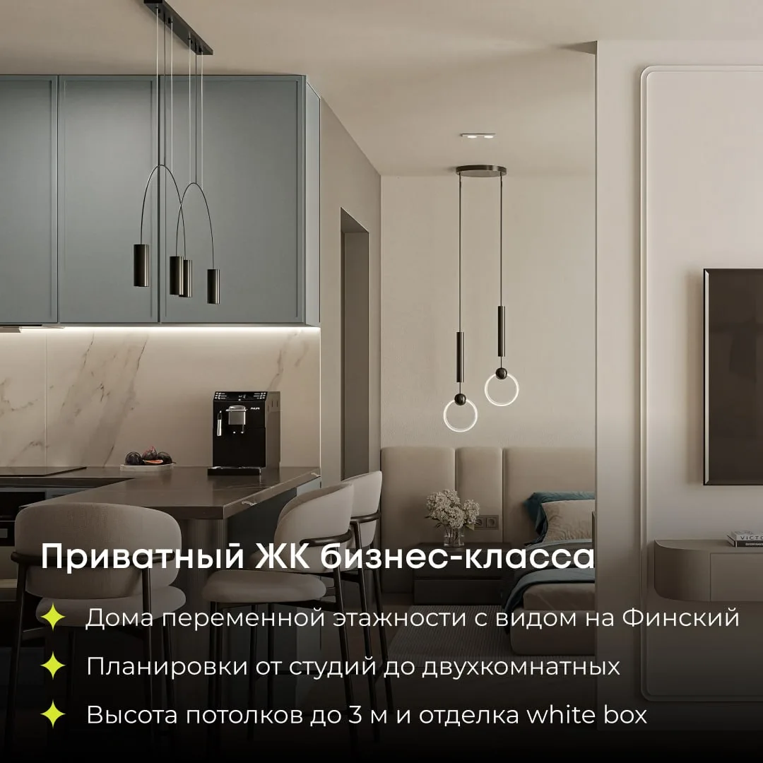 Бизнес-класс по цене комфорта на Васильевском острове   Проект находится на второй линии Финского за