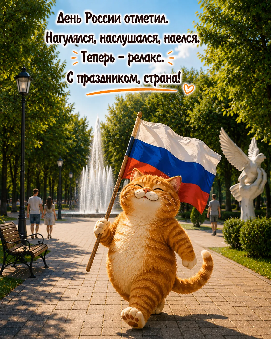 А как у вас прошёл День России? 🇷🇺