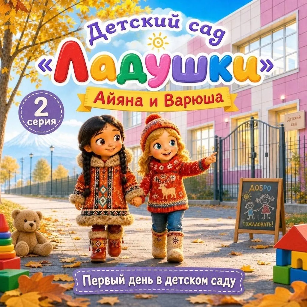 😍 В нашем мультсериале про Айяну и Варюшу — новая серия!