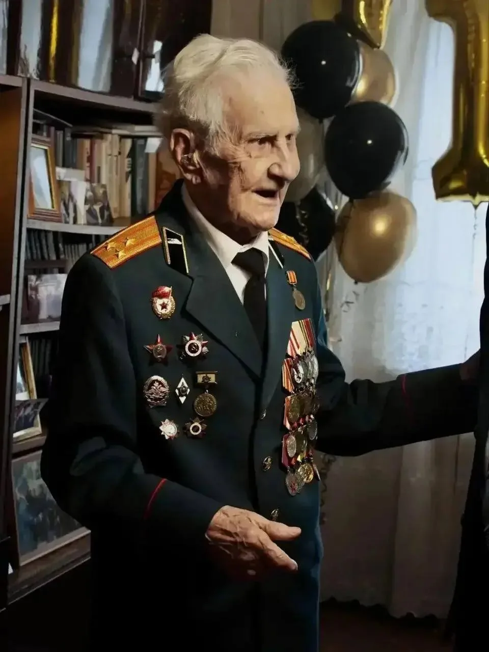 ‼️«Я счастливый человек, прожил, по-моему, жизнь недаром», — говорит Борис Васильевич Шапошников. 

