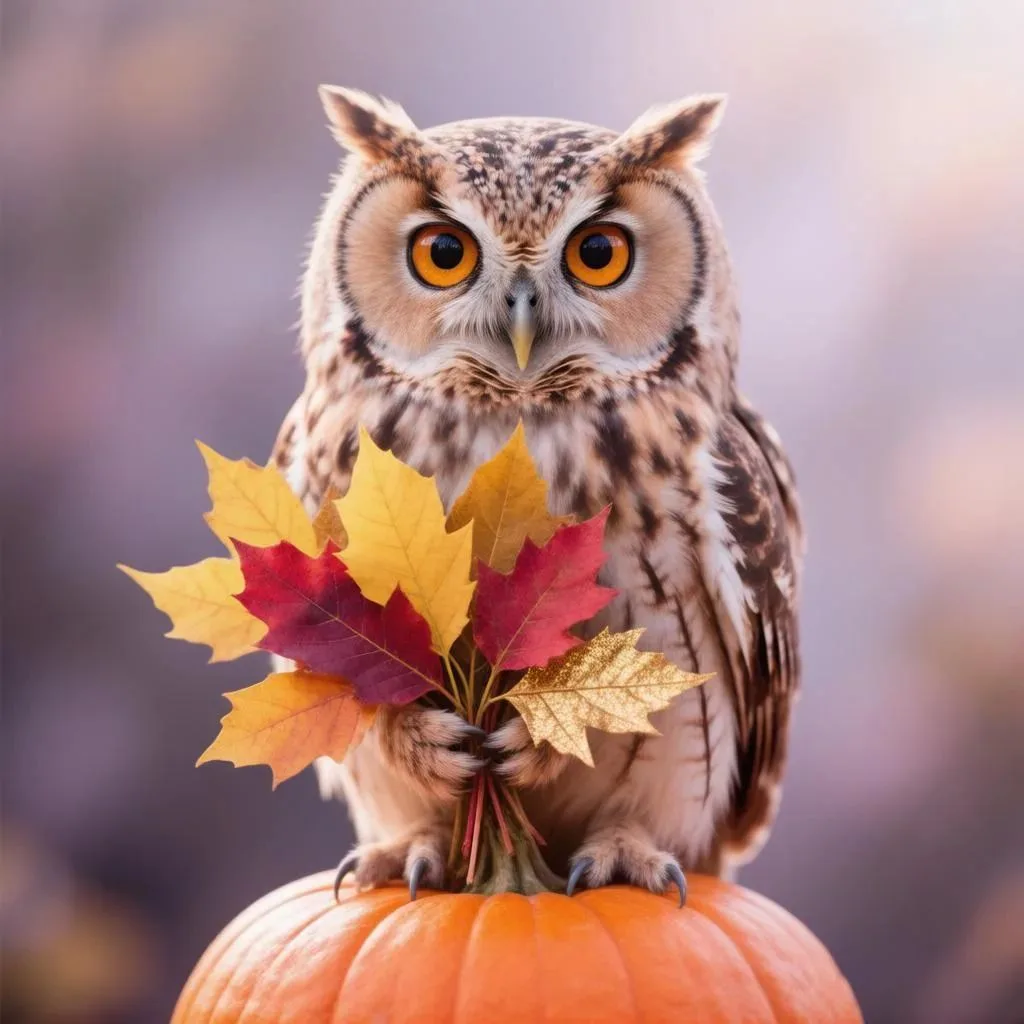 🦉✨ Ух-ух, мои октябрьские волшебники! 🍂