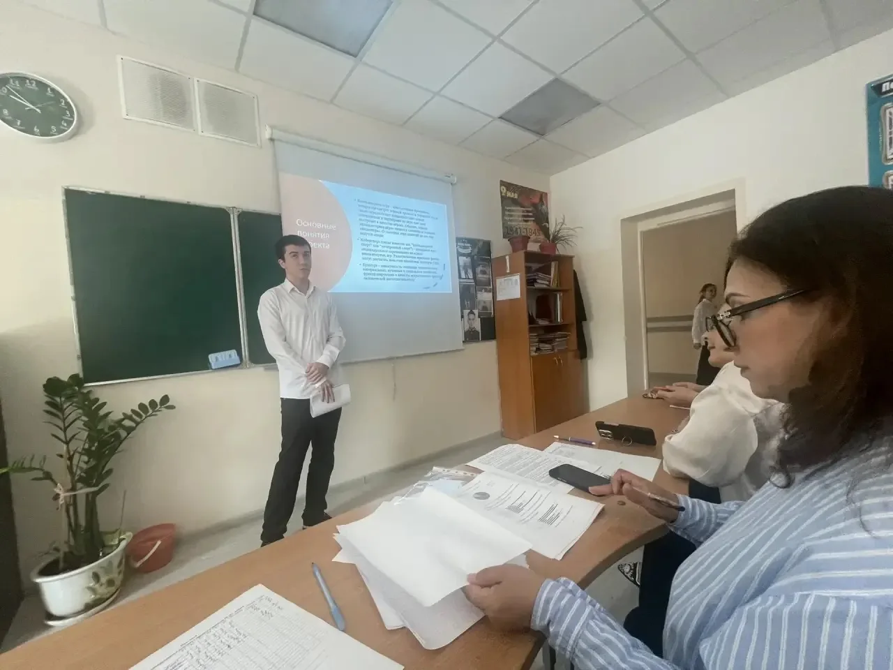 📸 Защита индивидуальных проектов в 10-1 классе Сегодня в нашей школе прошла плановая защита индивиду