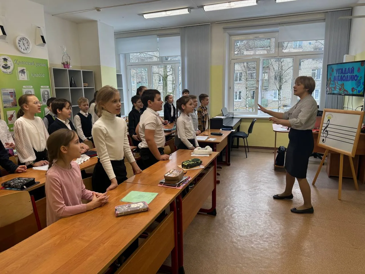 Неделя искусства в школе проходит ярко  🎵 🎵 Состоялся настоящий праздник для ребят: викторины, где н