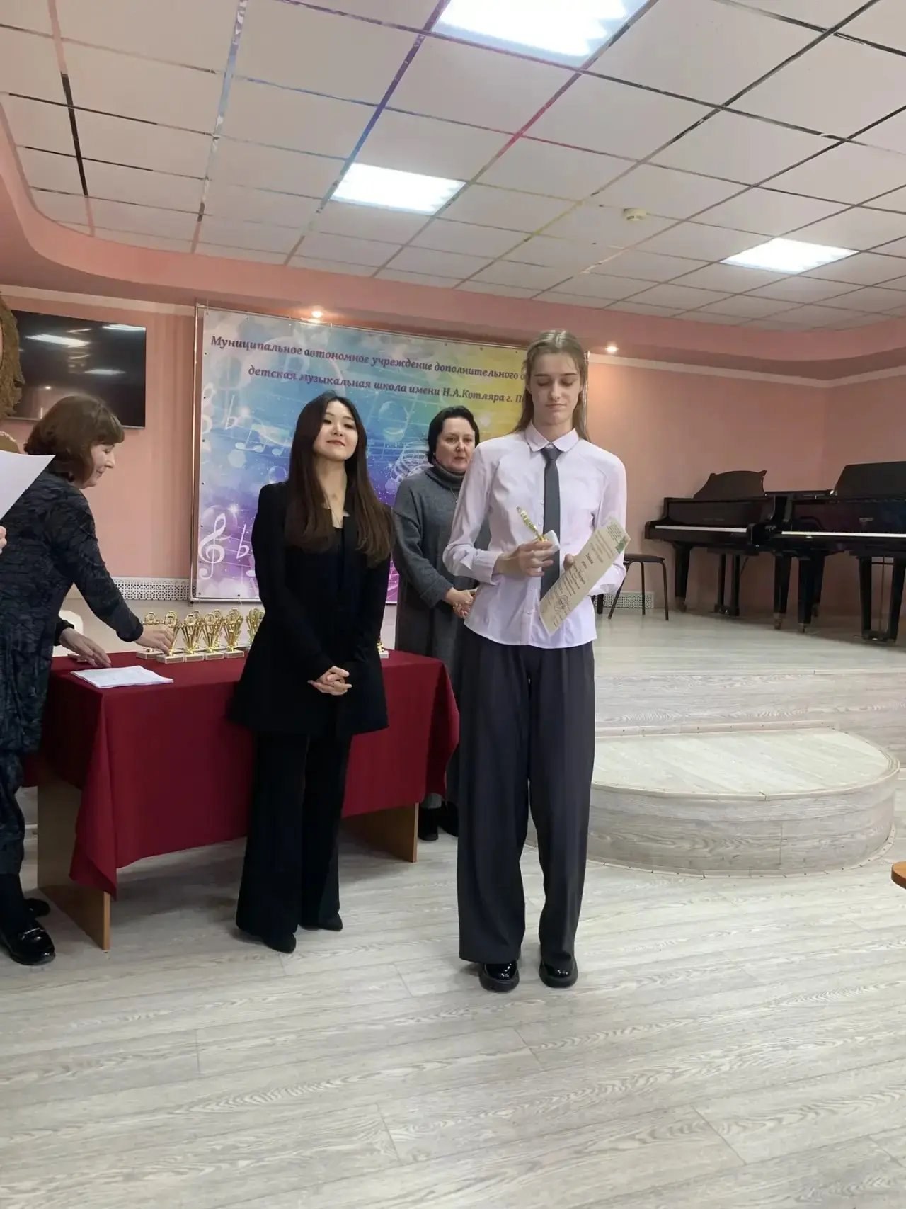 Успех наших музыкантов на конкурсе “Русская традиция”

3 мая ученики нашей школы приняли участие в О