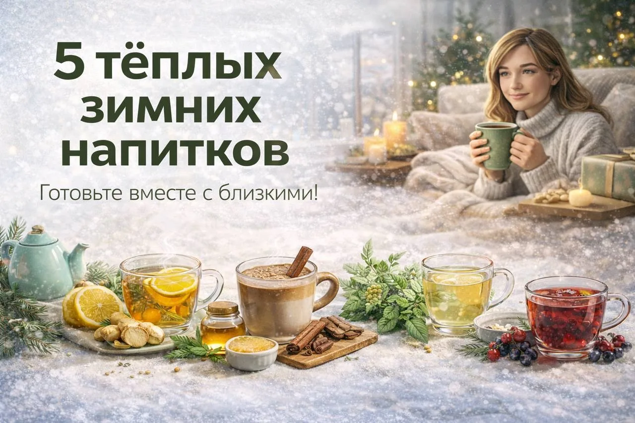 😍 5 тёплых восстанавливающих напитков для зимних каникул  Ну что, выходные продолжаются! А мы делимс