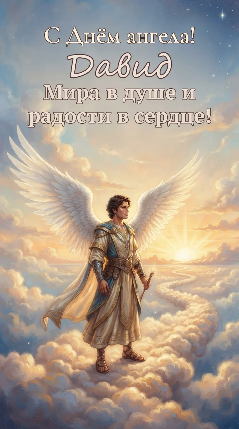 ✨ 7 октября — Давид, с Днём ангела!