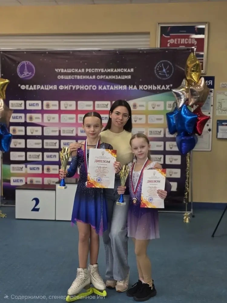 ⛸️16-17 мая в г. Чебоксары прошел Финал Кубка Чувашской Республики по фигурному катанию...