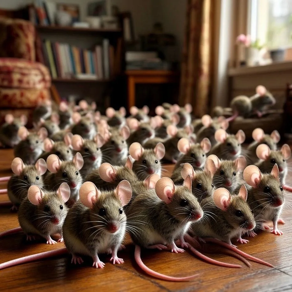 Мыши атакуют устьилимцев! 🐭