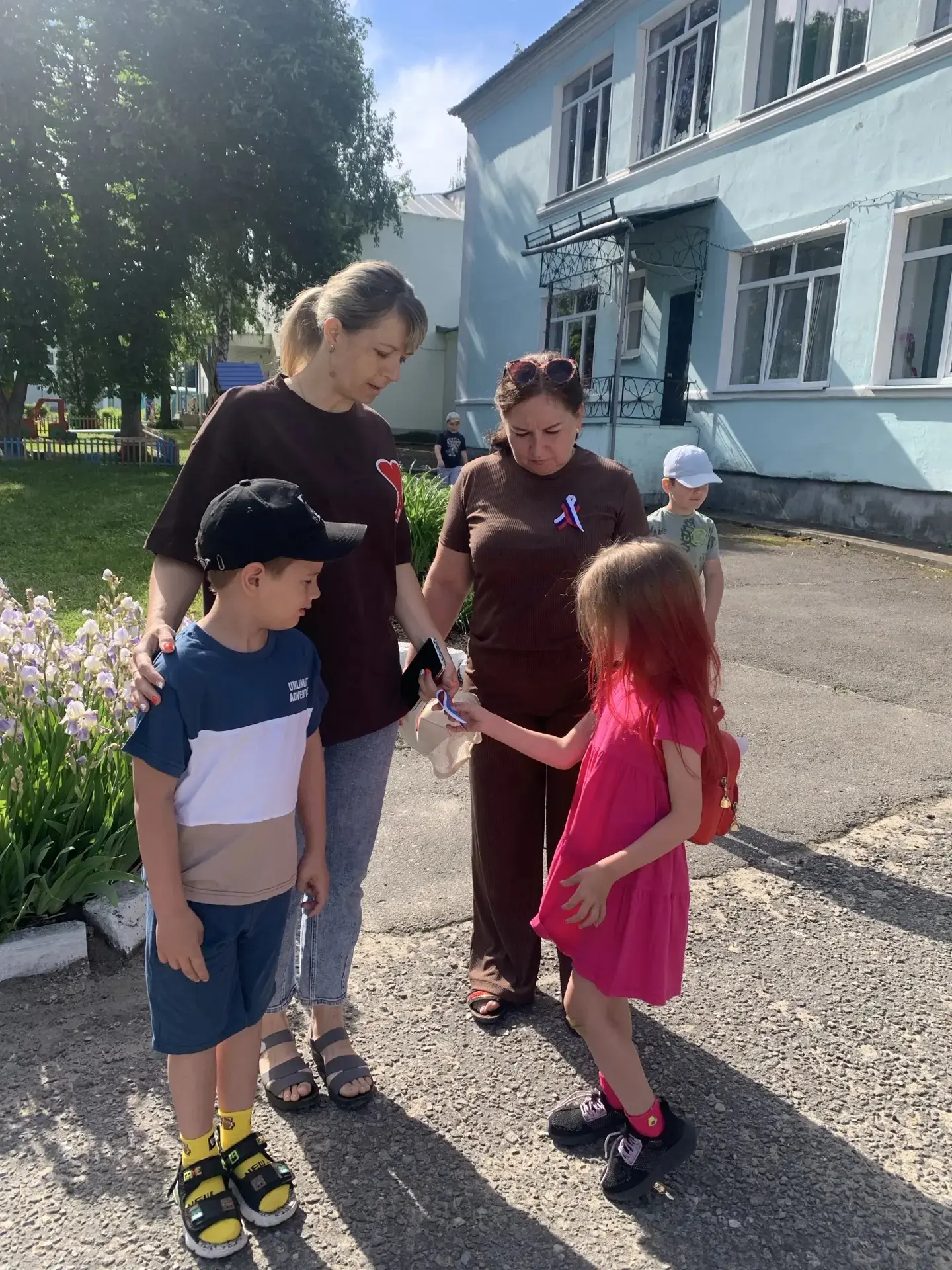 Воспитанники нашего детского сада совместно с воспитателями приняли участие в патриотич...