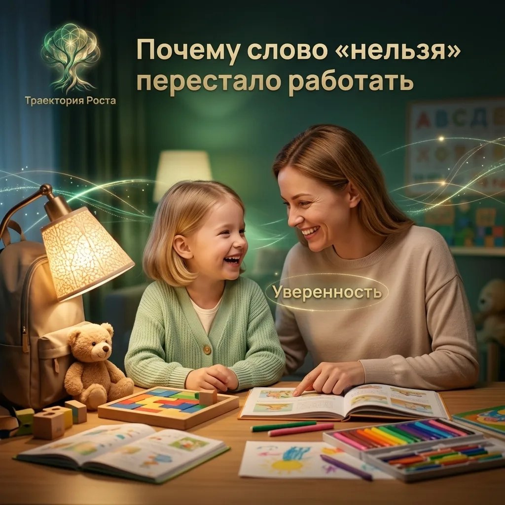 🟢⬆️ Почему ребёнок перестал уважать слово “нельзя” — и как родители сами это создают