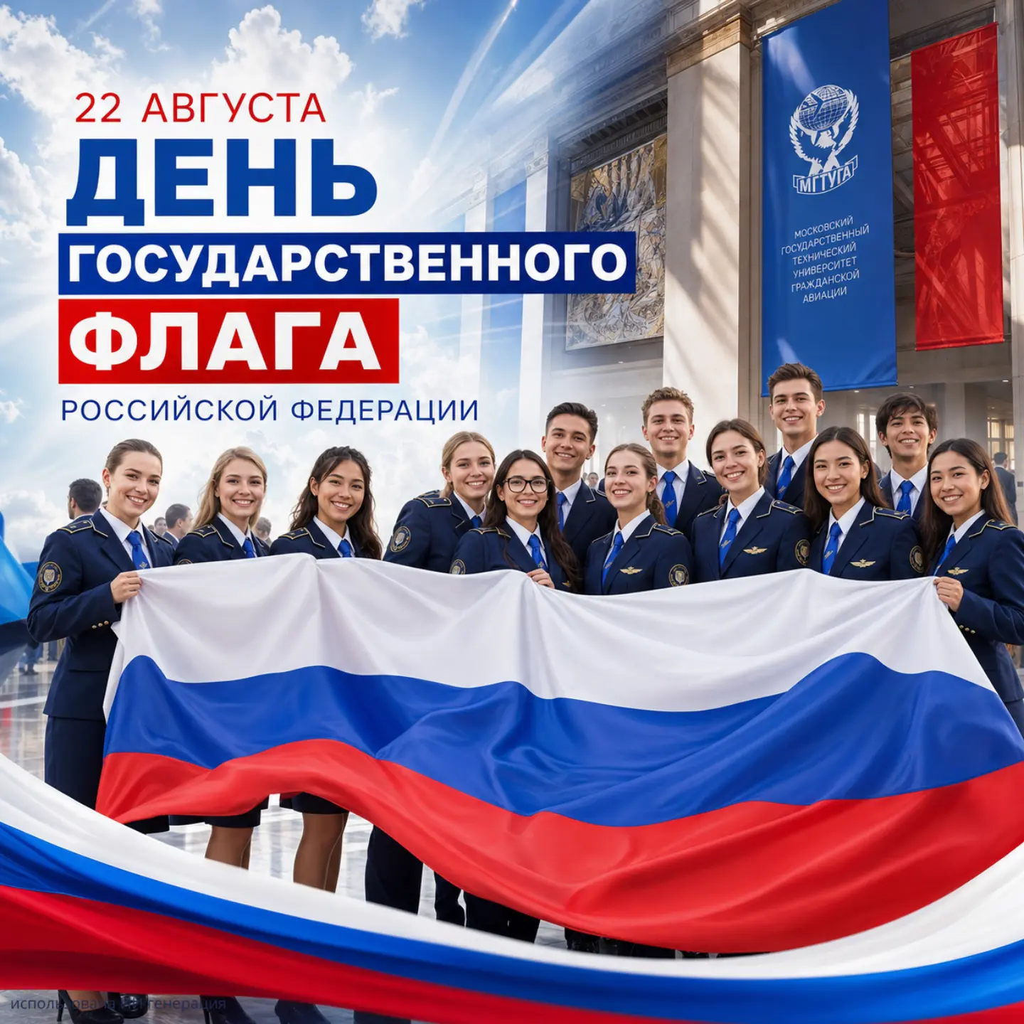 Московский государственный технический университет гражданской авиации поздравляет с Дн...
