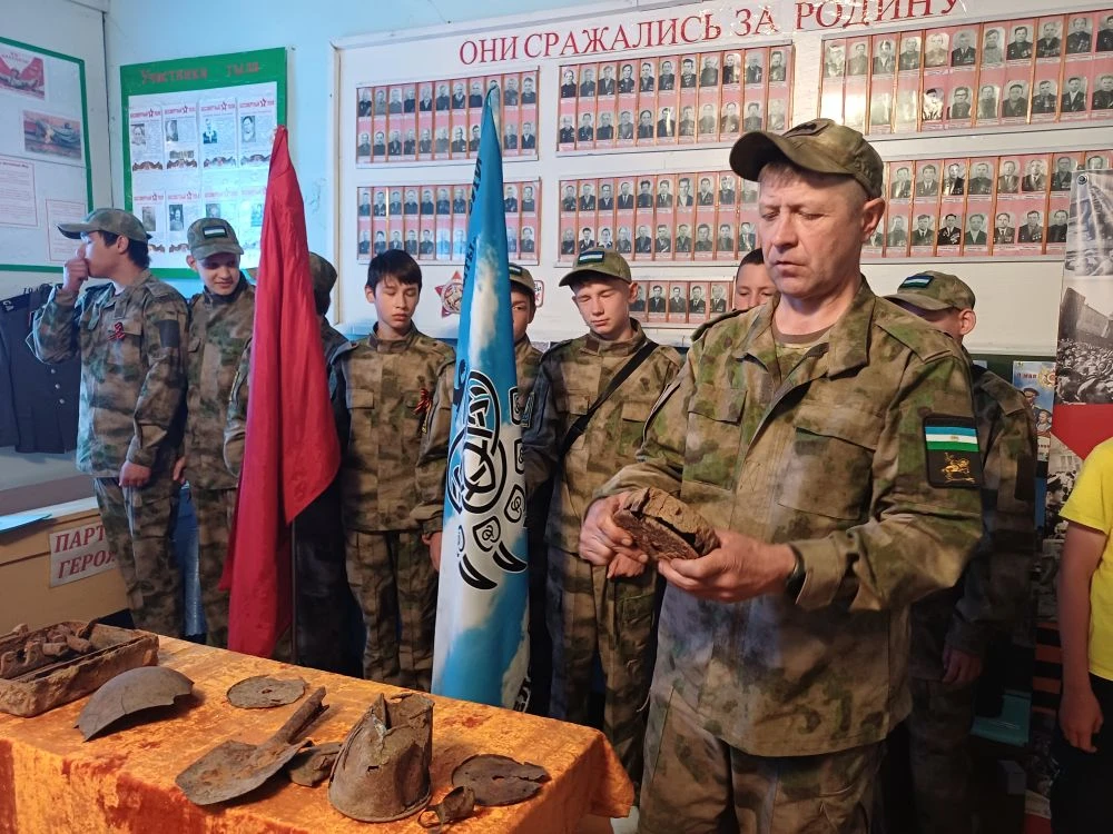 Сегодня в стенах школьного музея состоялась познавательная встреча воспитанников нашего лагеря с пре