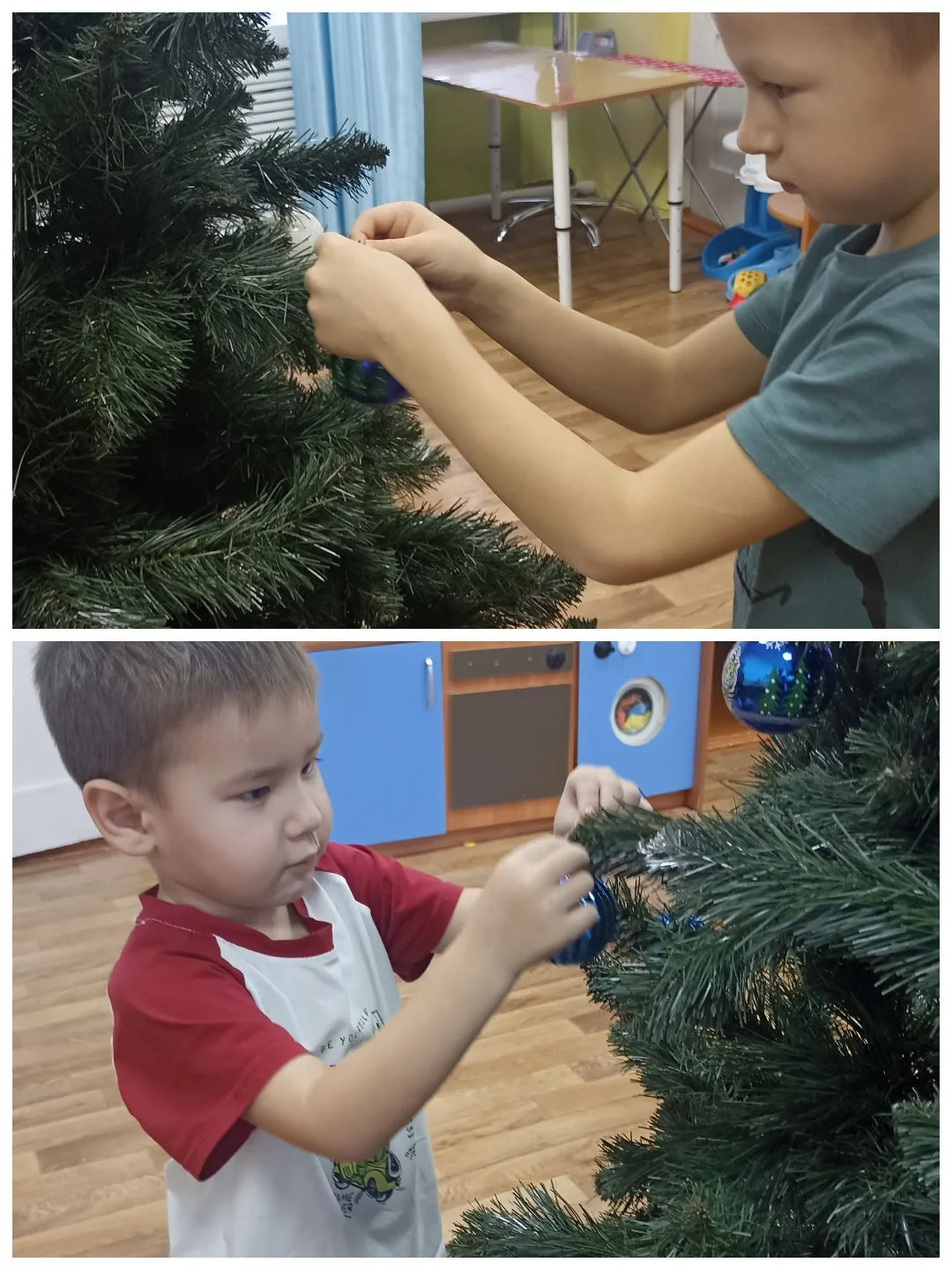 Наряжать ёлочку – приятное занятие.🎄
