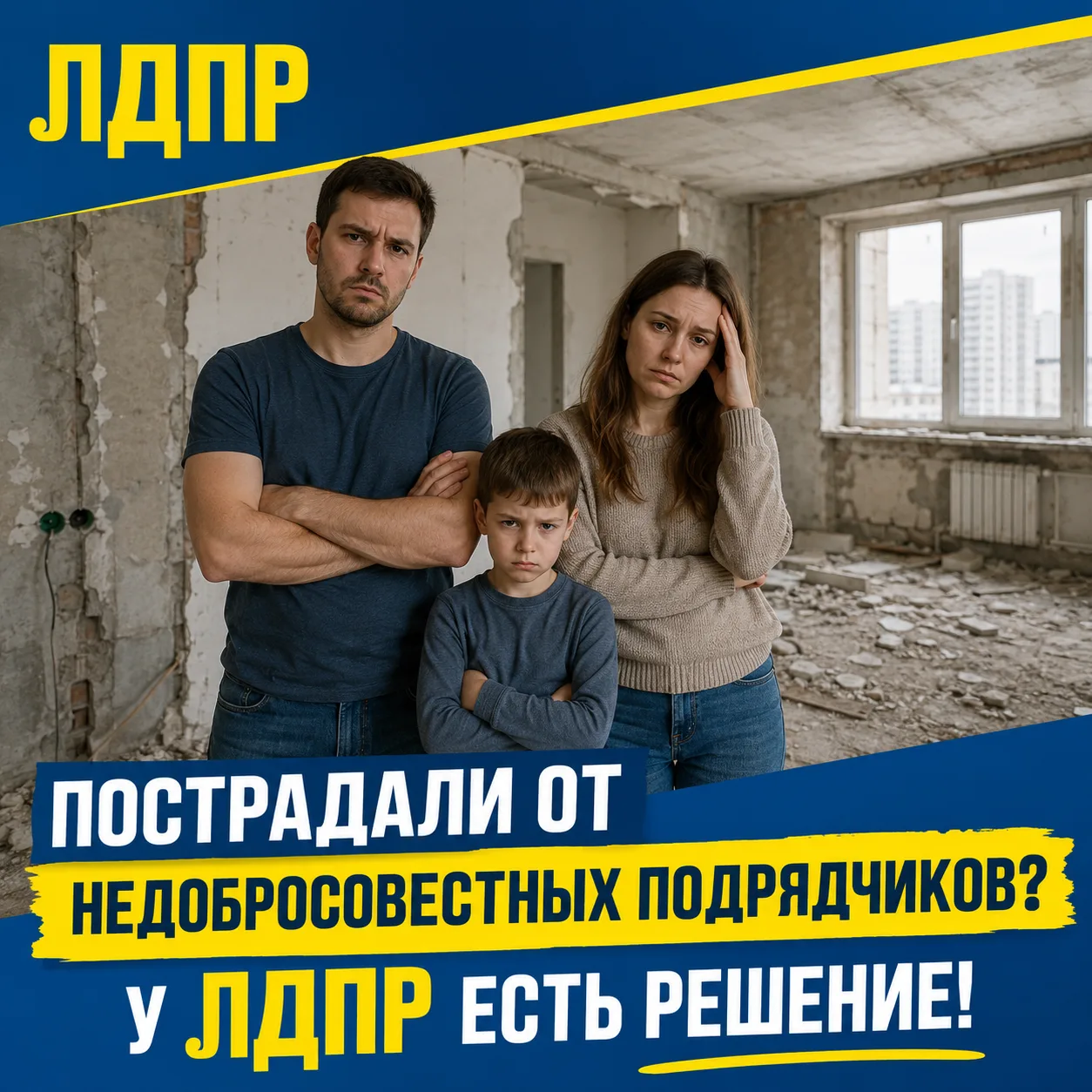 Ипотека, материнский капитал, госпрограммы... А в итоге — долгострой, сорванные сроки и отчаяние. ЛД