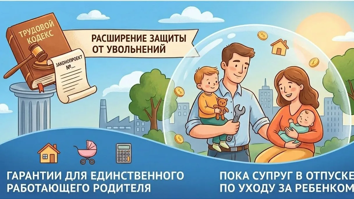 ​ 🛡Рабочее место под защитой: новые гарантии для родителей детей до 3 лет.