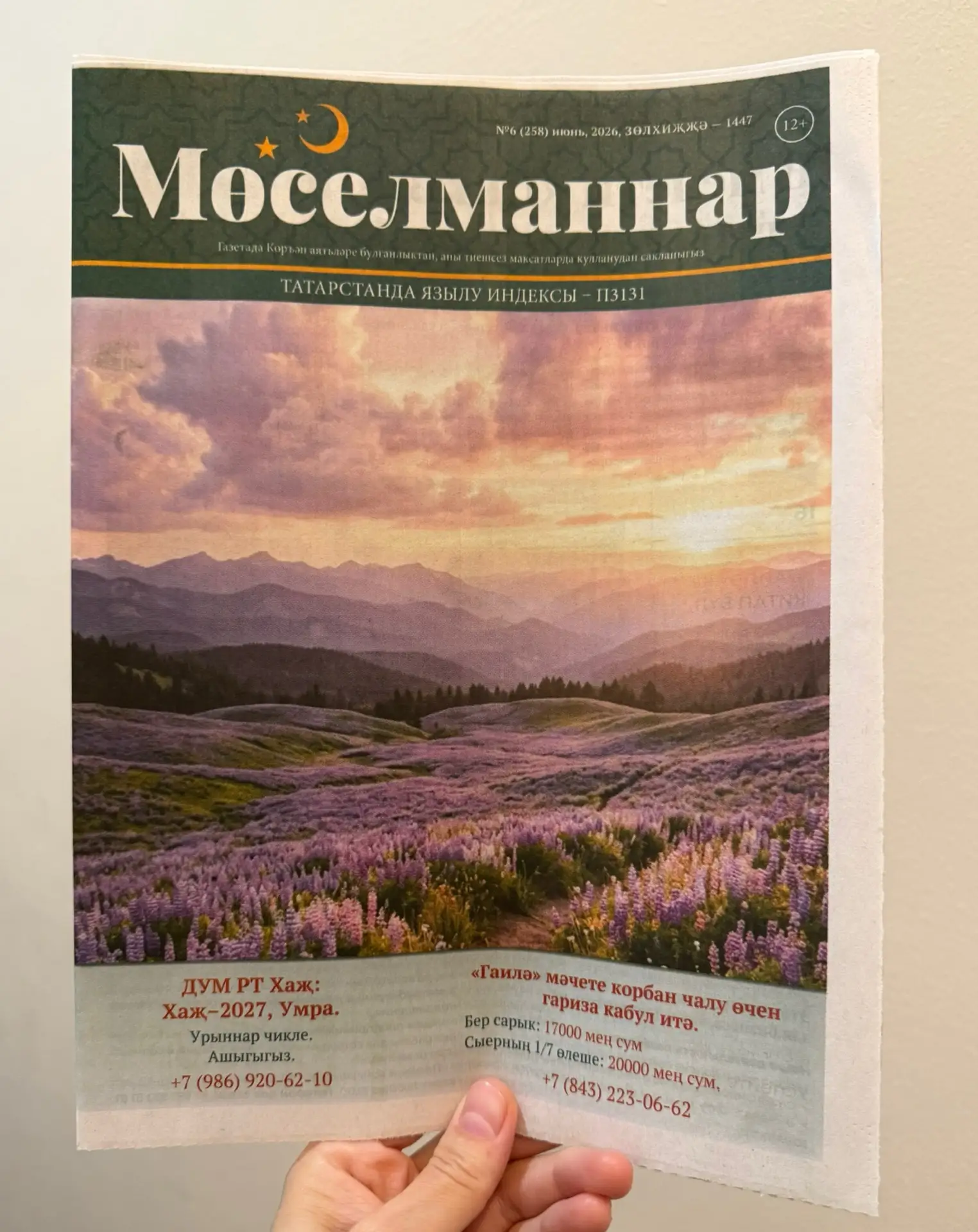 «Гаилә» мәчетенең «МӨСЕЛМАННАР» газетасының июнь санына күзәтү ясап үтәбез. Бу санда түбәндәге темал