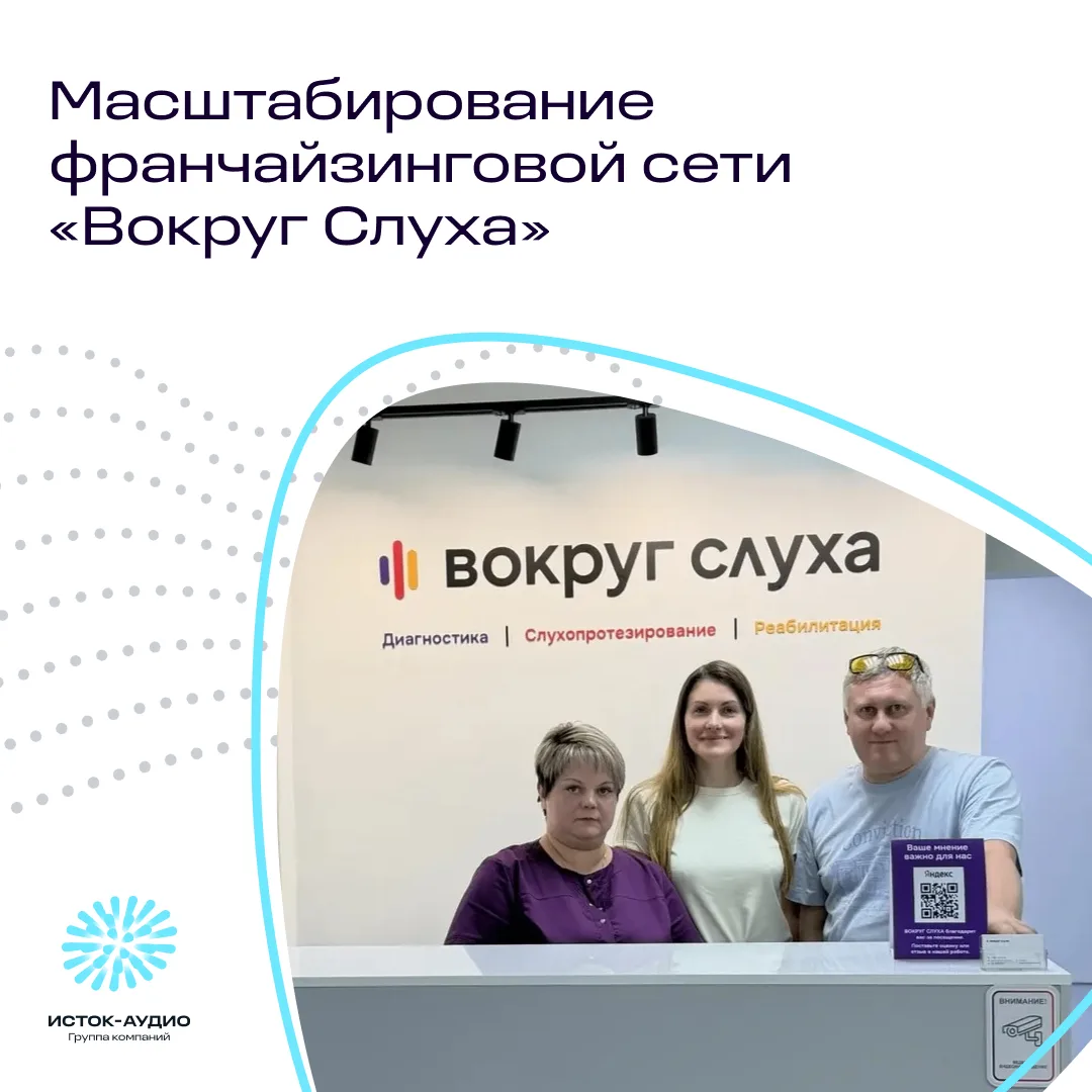 🔥 Масштабирование франчайзинговой сети «Вокруг Слуха»