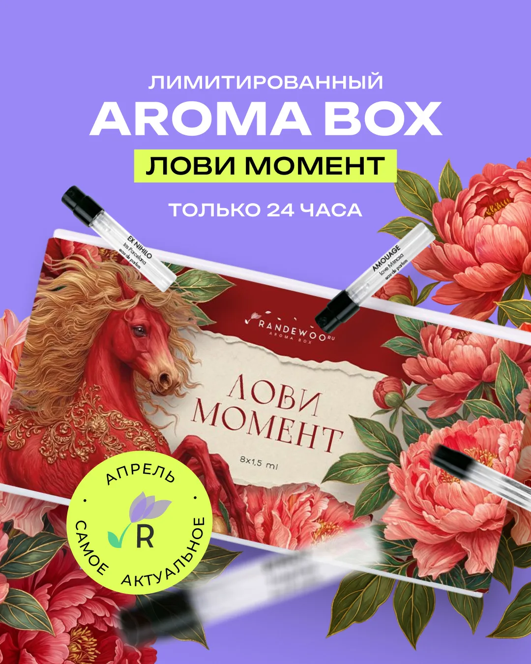 🆕Новая лимитка на Randewoo Бокс «Лови момент» Доступен сегодня и завтра!  Новинка интересная - бокс 