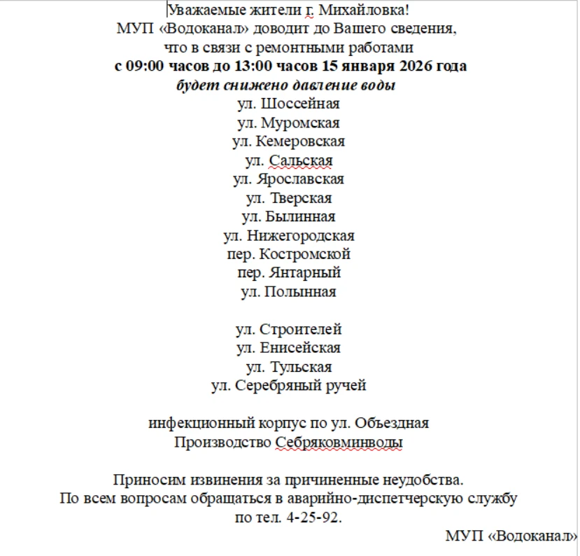 Медиа публикации