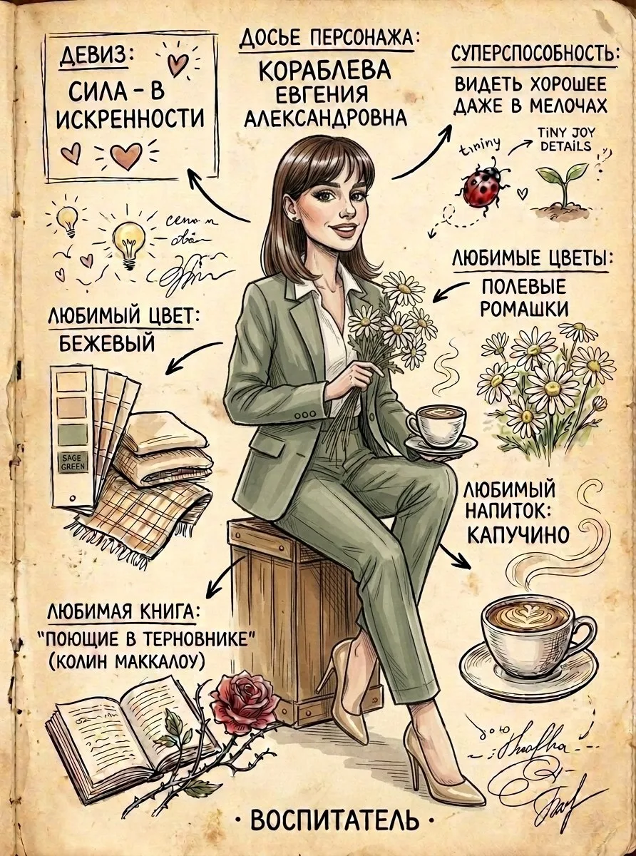 🎉 Рубрика «Знакомство с воспитателем»! 🎉