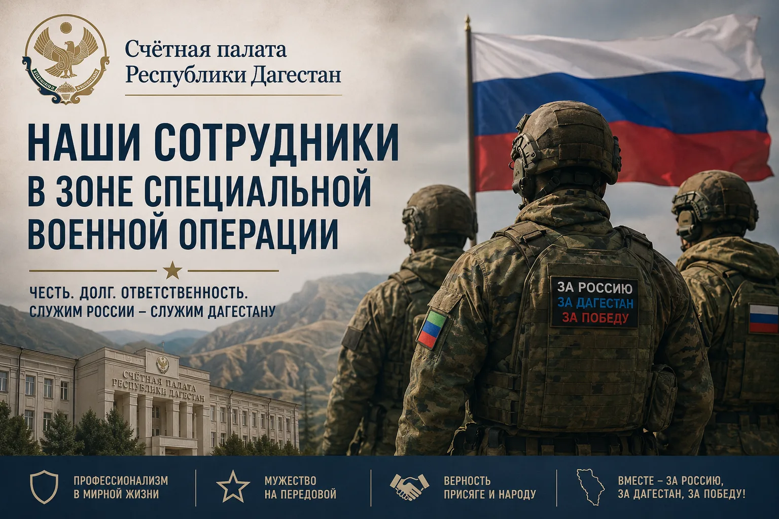 Наши сотрудники  в зоне специальной военной операции.