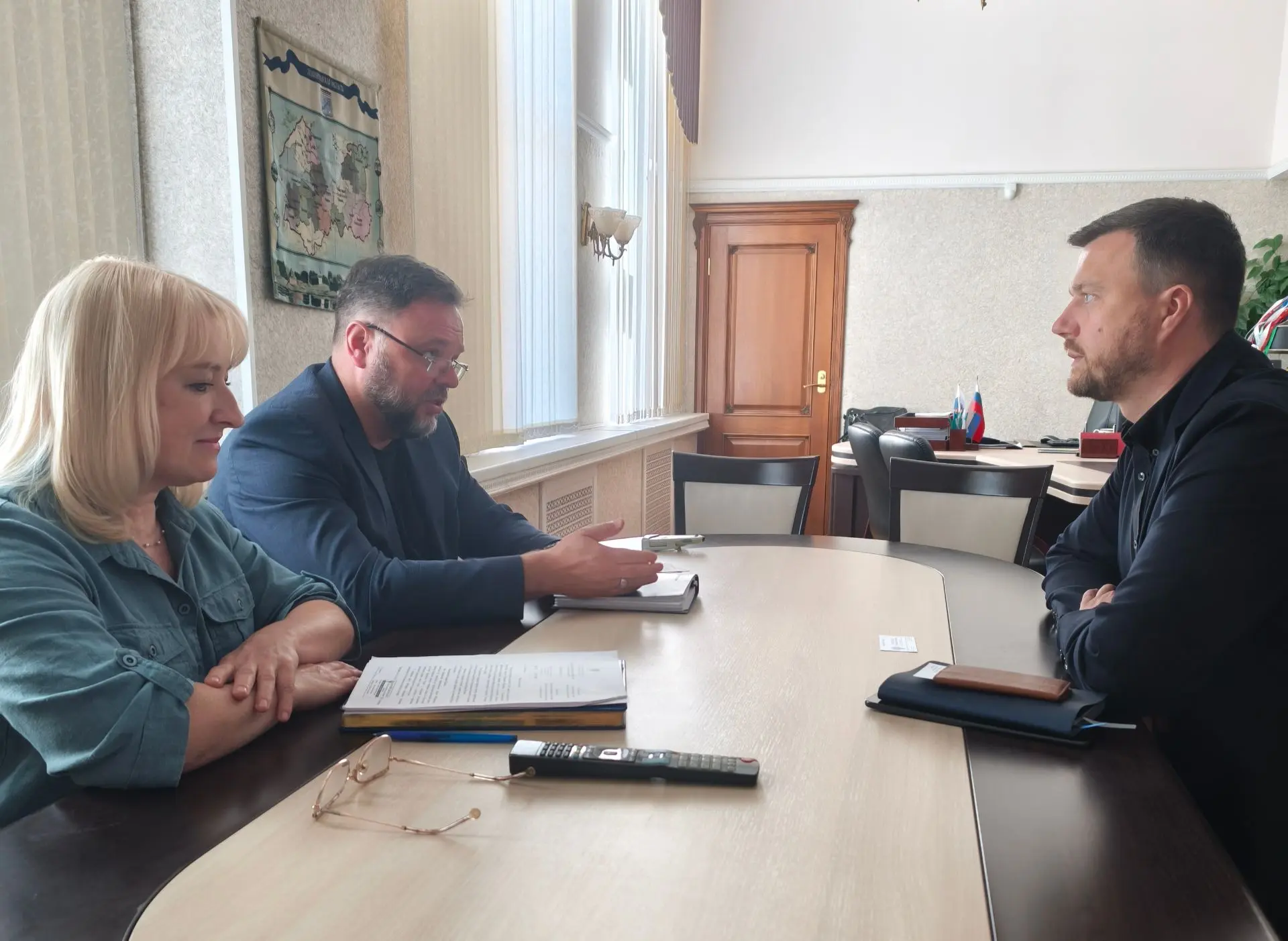 16 июля 2026 года в УФК по Ленинградской области состоялась рабочая встреча руководителя Управления 