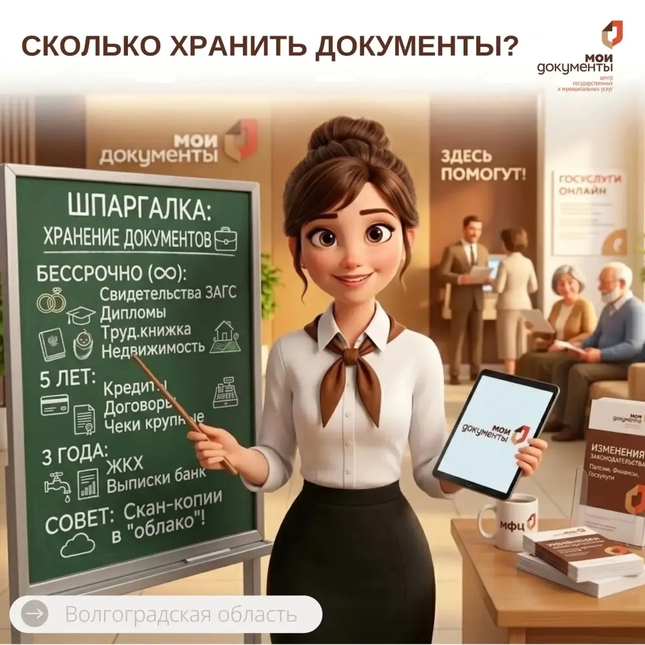 Шпаргалка: сколько хранить документы?💼
