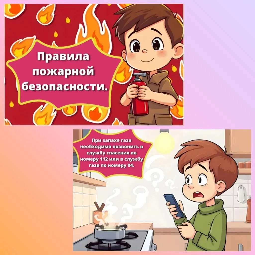 ❗️ПАМЯТКА ПО ПОЖАРНОЙ БЕЗОПАСНОСТИ❗️